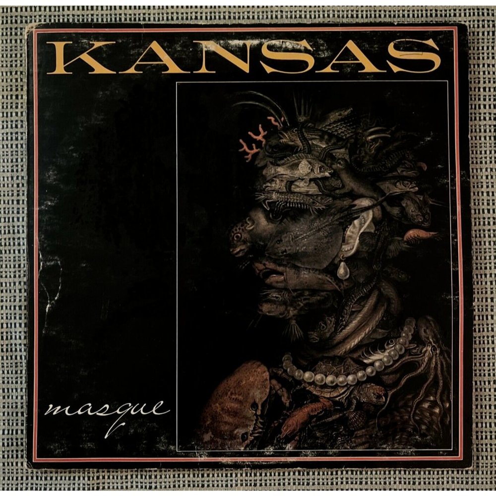 3/$20 Kansas Masque Vinyl Record Stereo LP Album 1975 CBS